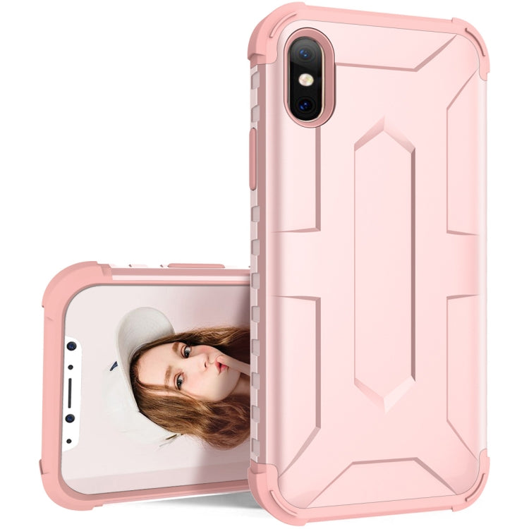 For iPhone X / XS Dropproof PC + TPU Case