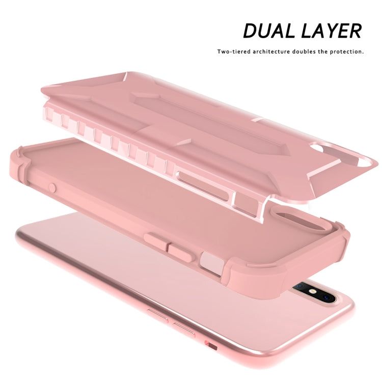 For iPhone X / XS Dropproof PC + TPU Case