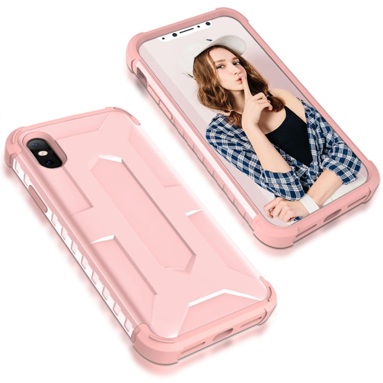 For iPhone X / XS Dropproof PC + TPU Case