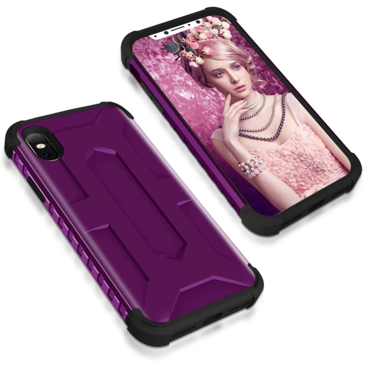 For iPhone X / XS Dropproof PC + TPU Case