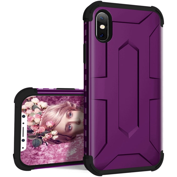 For iPhone X / XS Dropproof PC + TPU Case