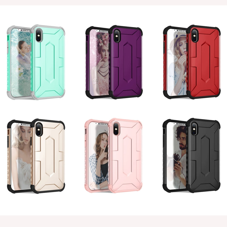 For iPhone X / XS Dropproof PC + TPU Case