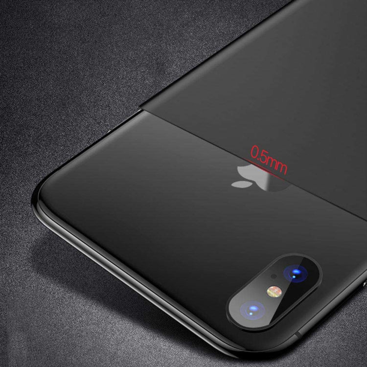 For iPhone X / XS TOTUDESIGN 0.5mm Ultra-thin Frosted Hard PC Protective Back Case