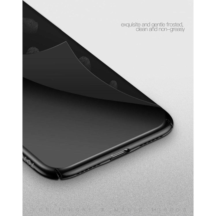 For iPhone X / XS TOTUDESIGN 0.5mm Ultra-thin Frosted Hard PC Protective Back Case