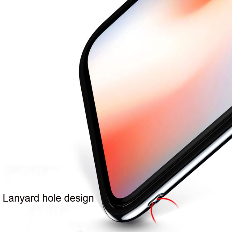 For iPhone X / XS TOTUDESIGN TPU + PC Dropproof Protective Bumper Frame  (Gold)