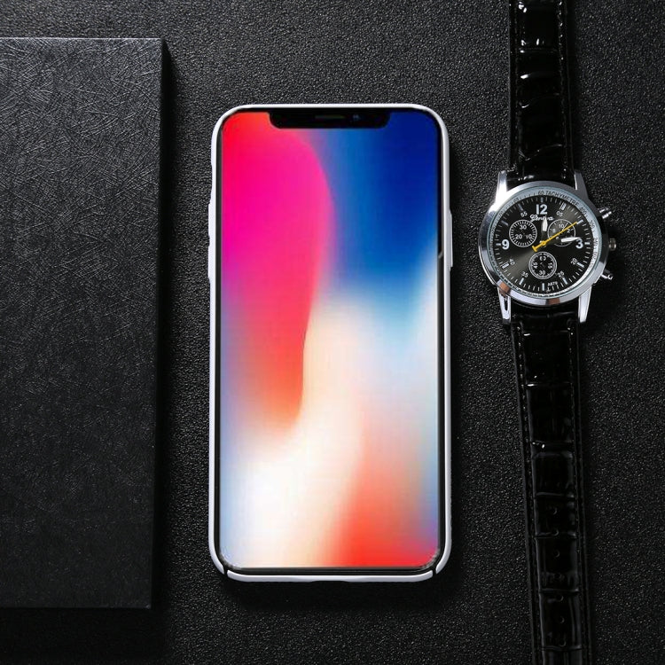 For iPhone X / XS TOTUDESIGN Magic Mirror Series Full Coverage Shockproof Protective Back Case (White)