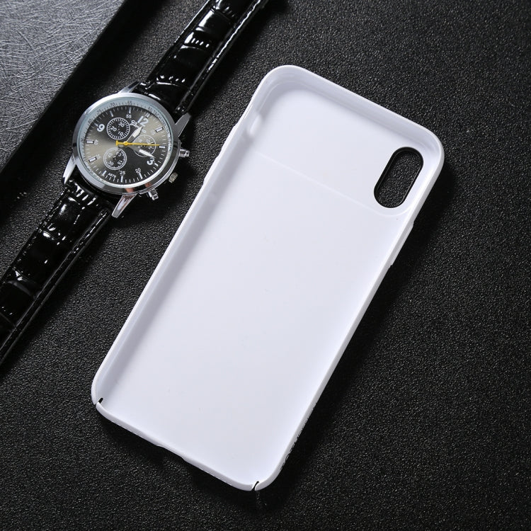 For iPhone X / XS TOTUDESIGN Magic Mirror Series Full Coverage Shockproof Protective Back Case (White)