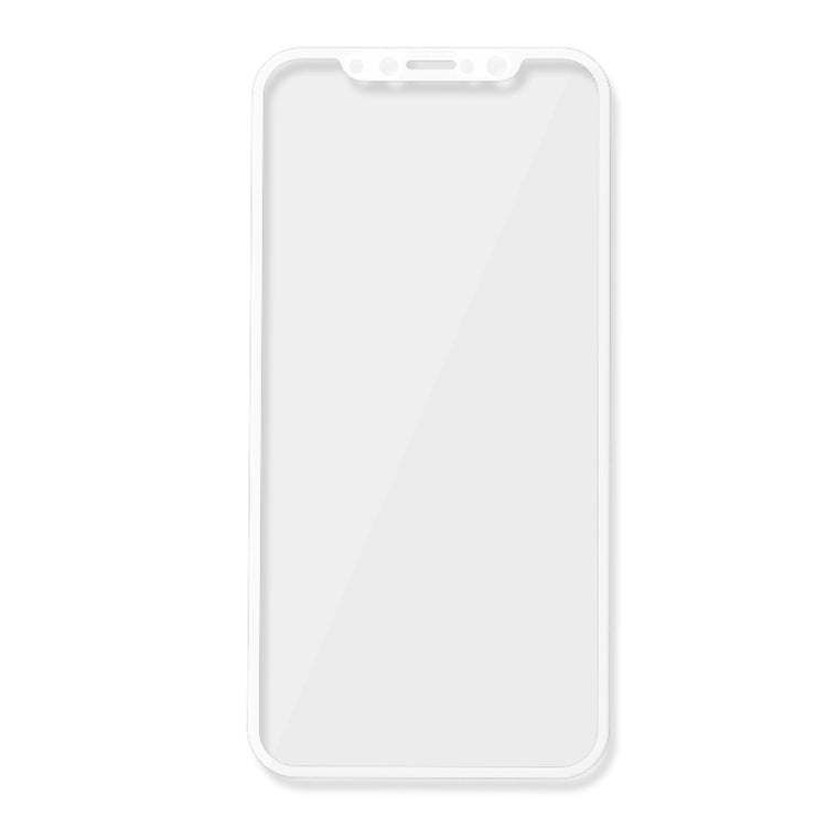 For iPhone X Lenuo DF 0.3mm 9H Surface Hardness 3D Arc Edge Full Coverage Explosion-proof Tempered Glass Front Screen Protector