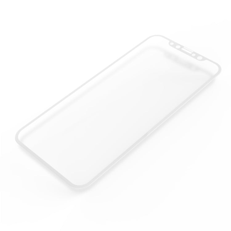 For iPhone X Lenuo DF 0.3mm 9H Surface Hardness 3D Arc Edge Full Coverage Explosion-proof Tempered Glass Front Screen Protector