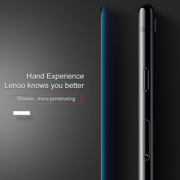 For iPhone X Lenuo DF 0.3mm 9H Surface Hardness 3D Arc Edge Full Coverage Explosion-proof Tempered Glass Front Screen Protector