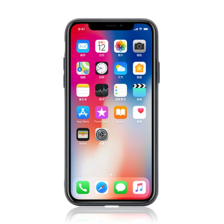 For iPhone X / XS TPU + Tempered Glass 3D Cartoon