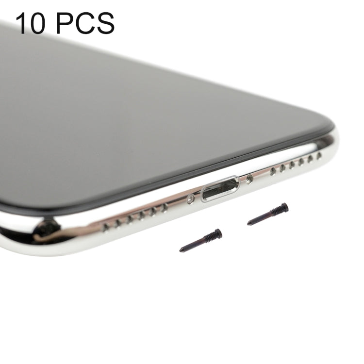 10 PCS Charging Port Screws for iPhone X