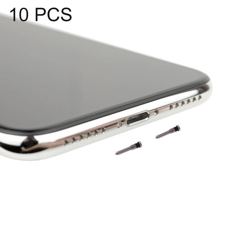 10 PCS Charging Port Screws for iPhone X