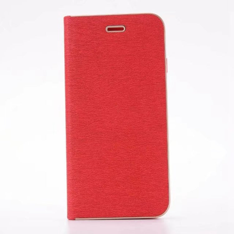 For iPhone X / XS Pine Texture Horizontal Flip Magnetic Leather Case with Holder & Card Slots
