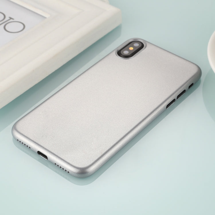 For iPhone X / XS TOTUDESIGN Crystal Clear Series Protective Back Cover Case
