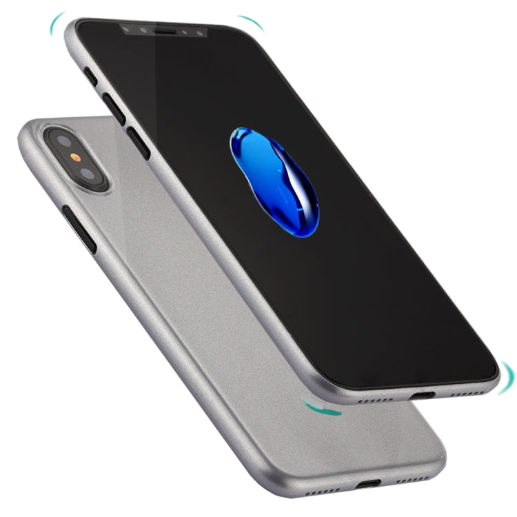 For iPhone X / XS TOTUDESIGN Crystal Clear Series Protective Back Cover Case