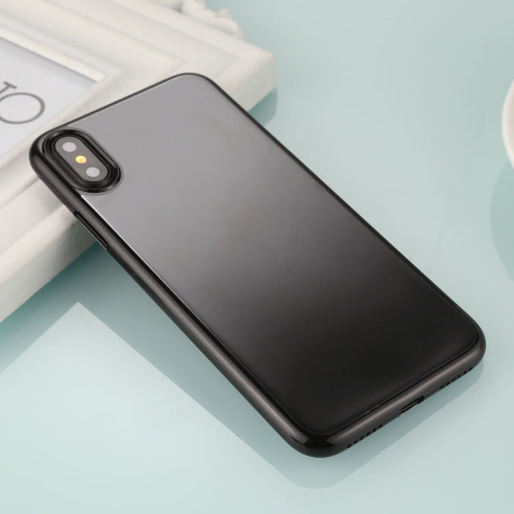 For iPhone X / XS TOTUDESIGN Crystal Clear Series Protective Back Cover Case