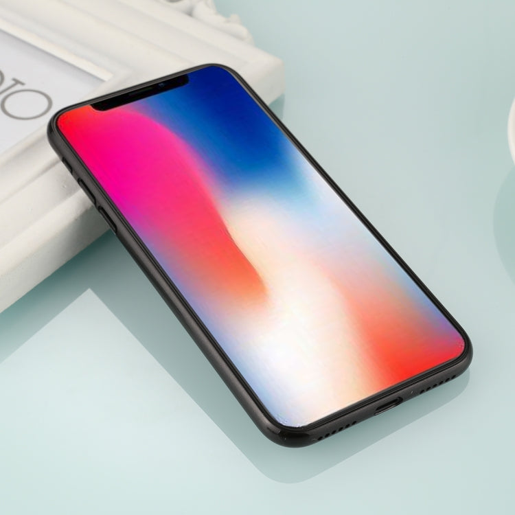 For iPhone X / XS TOTUDESIGN Crystal Clear Series Protective Back Cover Case