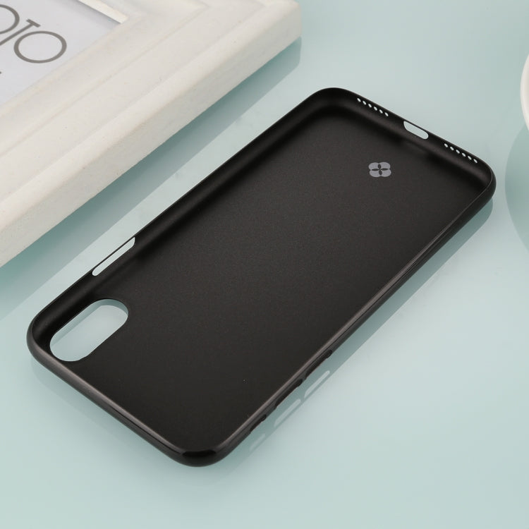 For iPhone X / XS TOTUDESIGN Crystal Clear Series Protective Back Cover Case