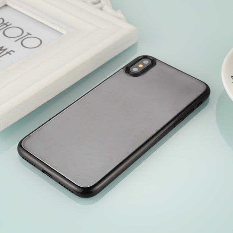 For iPhone X / XS TOTUDESIGN Crystal Clear Series Protective Back Cover Case