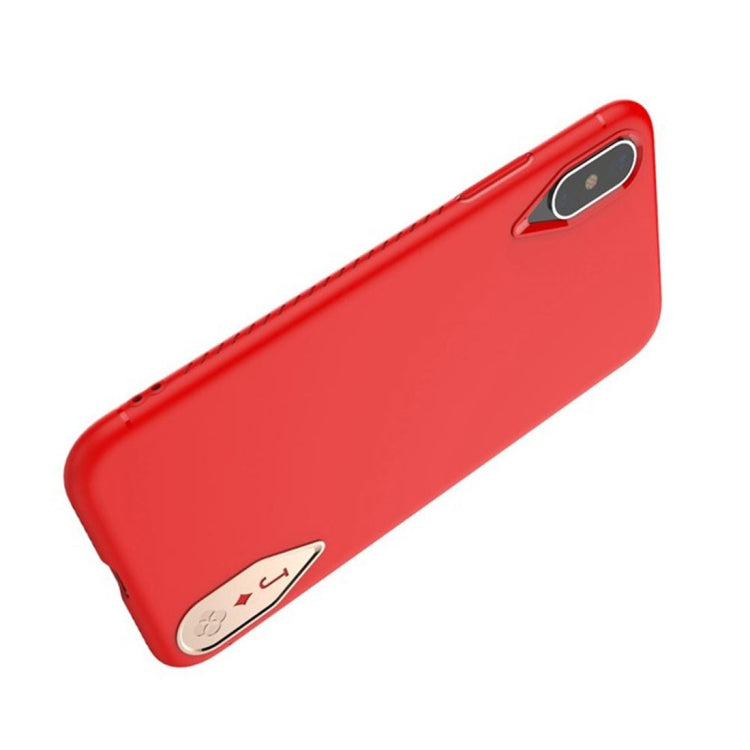 For iPhone X / XS TOTUDESIGN Poker Series