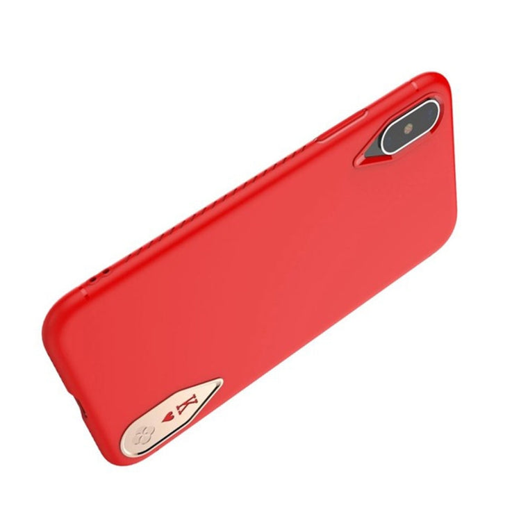 For iPhone X / XS TOTUDESIGN Poker Series