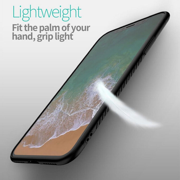 For iPhone X / XS TOTUDESIGN TPU Anti-slip Soft Protective Back Cover Case