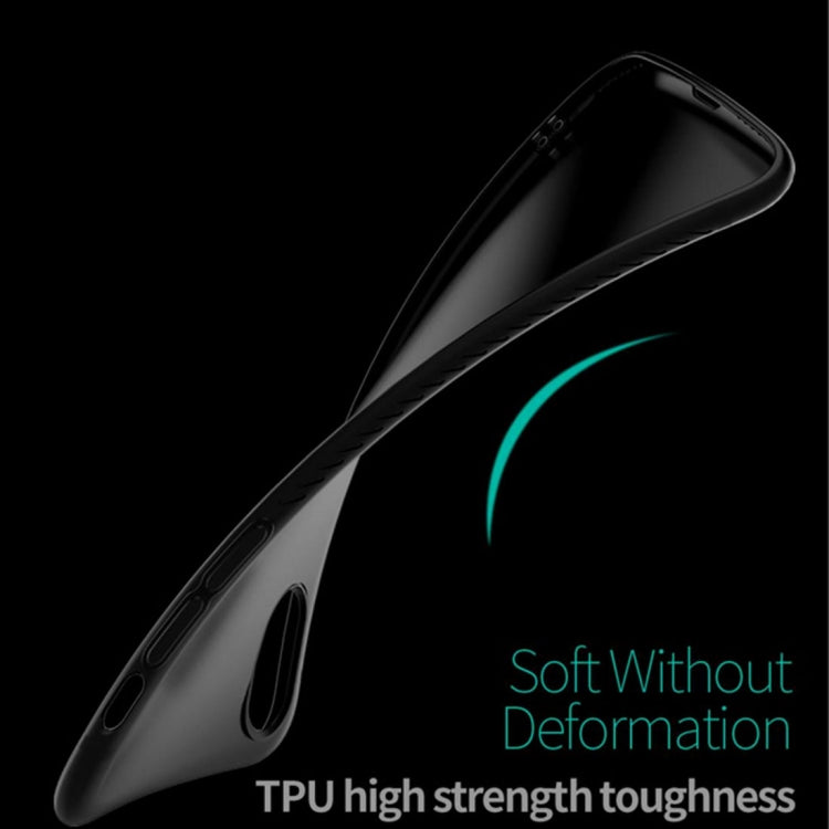 For iPhone X / XS TOTUDESIGN TPU Anti-slip Soft Protective Back Cover Case