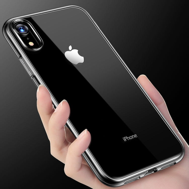 For iPhone X / XS TOTUDESIGN TPU Soft Protective Back Cover Case(Transparent)
