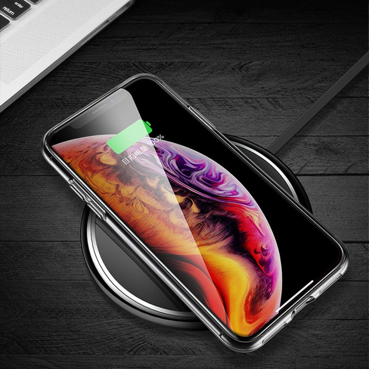 For iPhone X / XS TOTUDESIGN TPU Soft Protective Back Cover Case(Transparent)