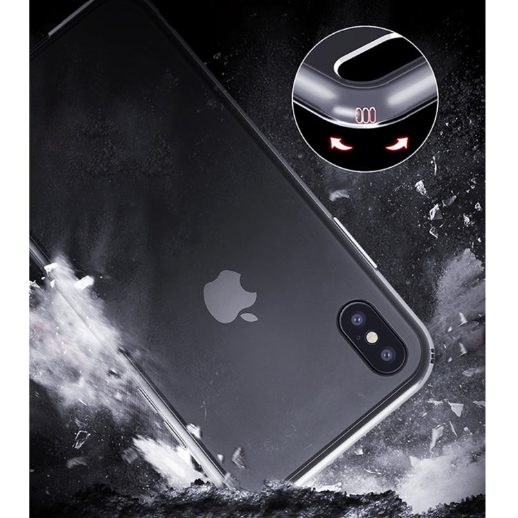 For iPhone X CAFELE TPU + PP Shockproof Protective Back Cover Case