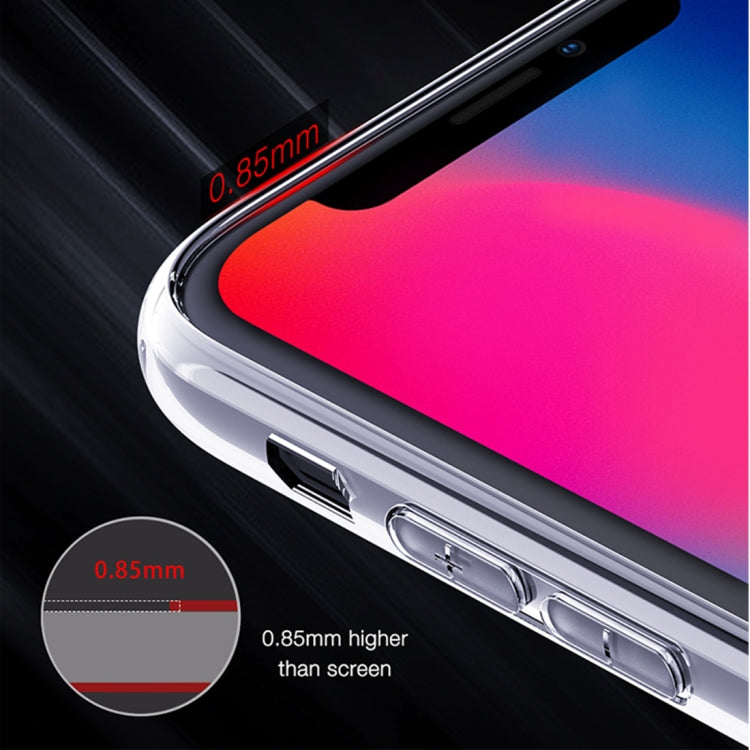 For iPhone X CAFELE TPU + PP Shockproof Protective Back Cover Case