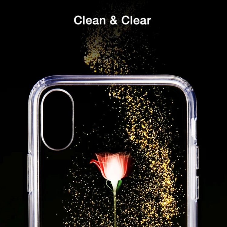 For iPhone X CAFELE TPU + PP Shockproof Protective Back Cover Case