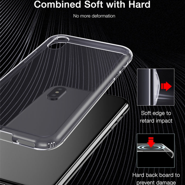For iPhone X CAFELE TPU + PP Shockproof Protective Back Cover Case