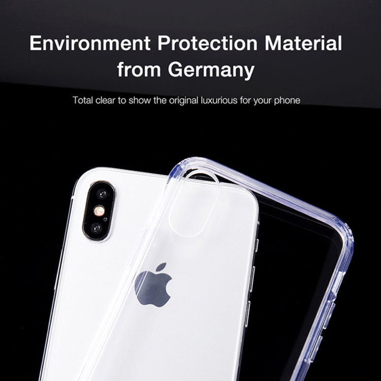 For iPhone X CAFELE TPU + PP Shockproof Protective Back Cover Case