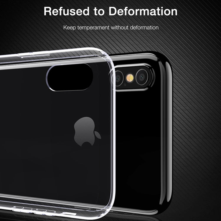 For iPhone X CAFELE TPU + PP Shockproof Protective Back Cover Case