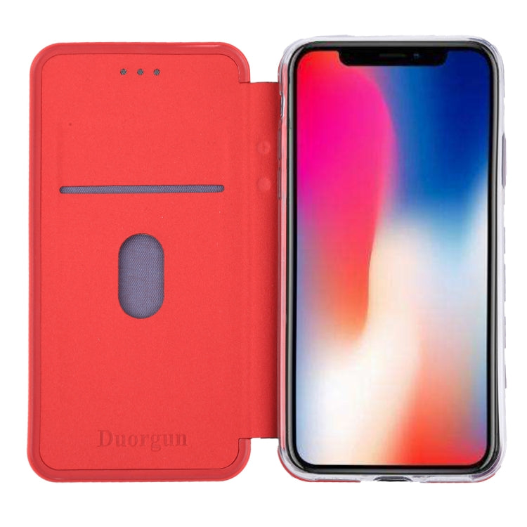 For iPhone X / XS Ultra-thin Magnetic Horizontal Flip Shockproof Protective Leather Case with Holder & Card Slot