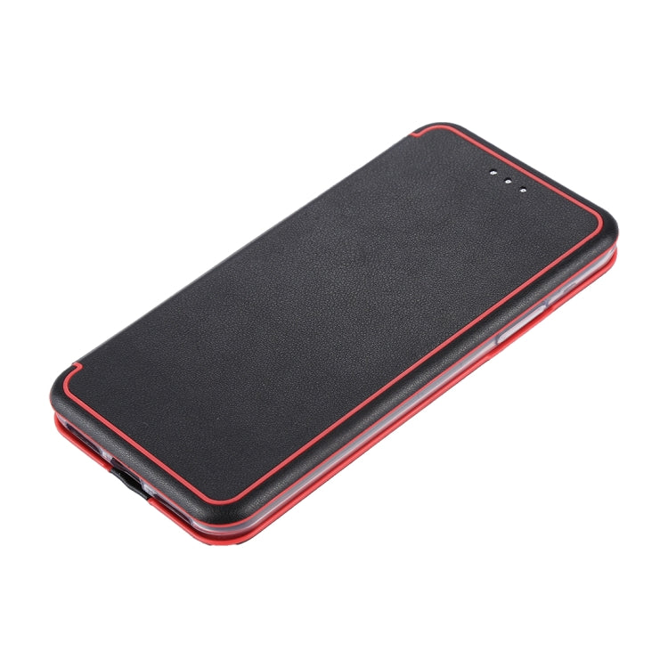 For iPhone X / XS Ultra-thin Magnetic Horizontal Flip Shockproof Protective Leather Case with Holder & Card Slot