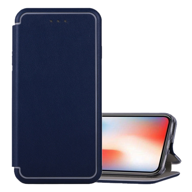 For iPhone X / XS Ultra-thin Magnetic Horizontal Flip Shockproof Protective Leather Case with Holder & Card Slot
