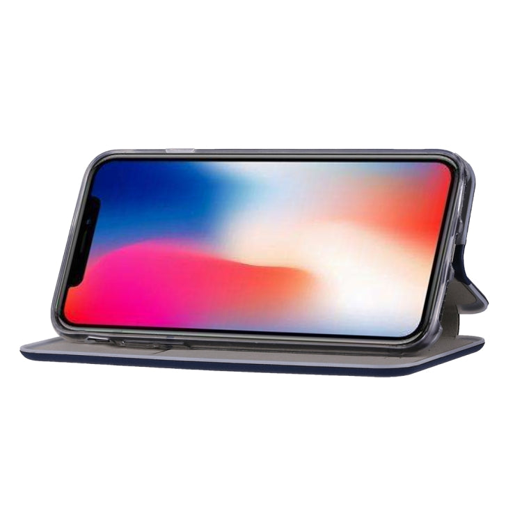 For iPhone X / XS Ultra-thin Magnetic Horizontal Flip Shockproof Protective Leather Case with Holder & Card Slot