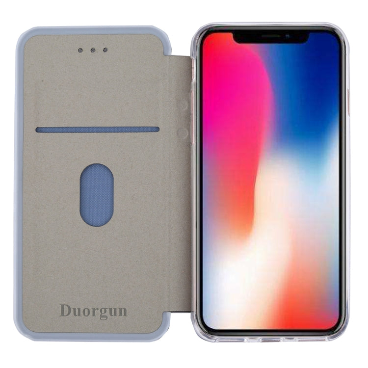 For iPhone X / XS Ultra-thin Magnetic Horizontal Flip Shockproof Protective Leather Case with Holder & Card Slot