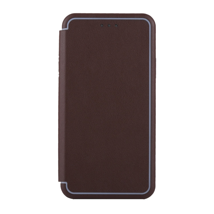 For iPhone X / XS Ultra-thin Magnetic Horizontal Flip Shockproof Protective Leather Case with Holder & Card Slot