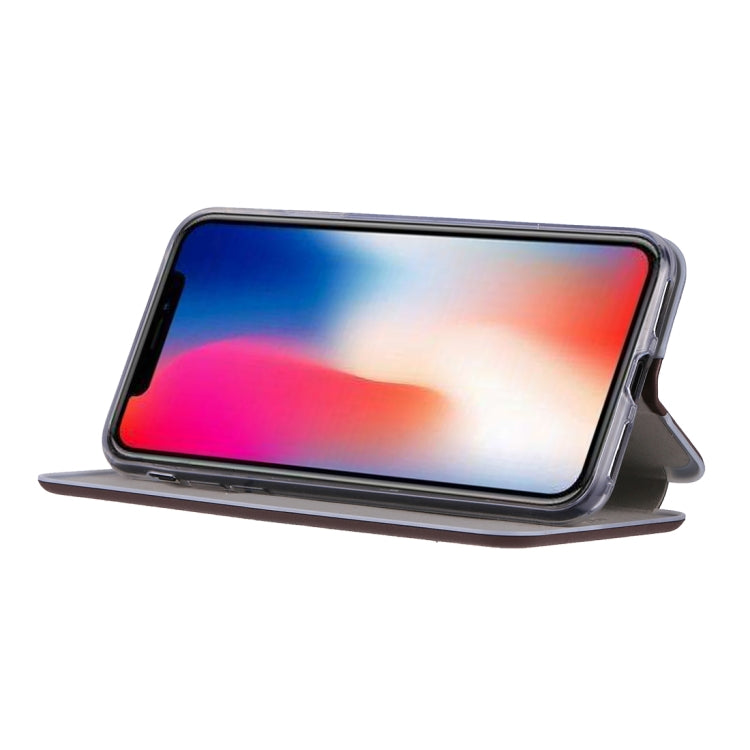 For iPhone X / XS Ultra-thin Magnetic Horizontal Flip Shockproof Protective Leather Case with Holder & Card Slot