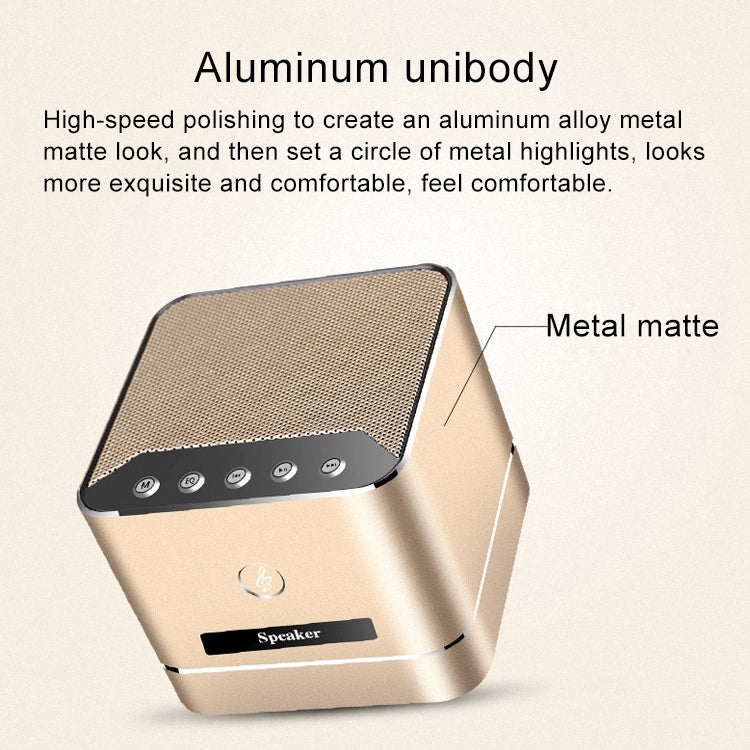Q7 Portable Heavy Bass Stereo Bluetooth Speaker, Built-in Mic, Support Hands-free, TF Card, AUX, For iPhone, Samsung, Huawei, Xiaomi, HTC and Other Smartphones, Bluetooth Distance: about 10m