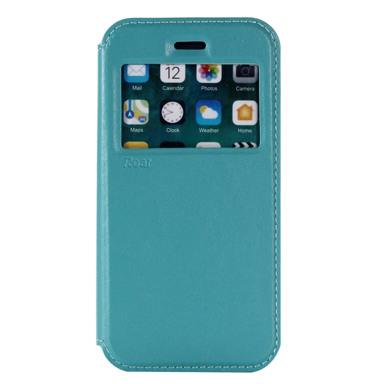 For iPhone X / XS Original Roar Crazy Horse Texture Horizontal Flip Leather Case with Call Display ID & Holder & Card Slot