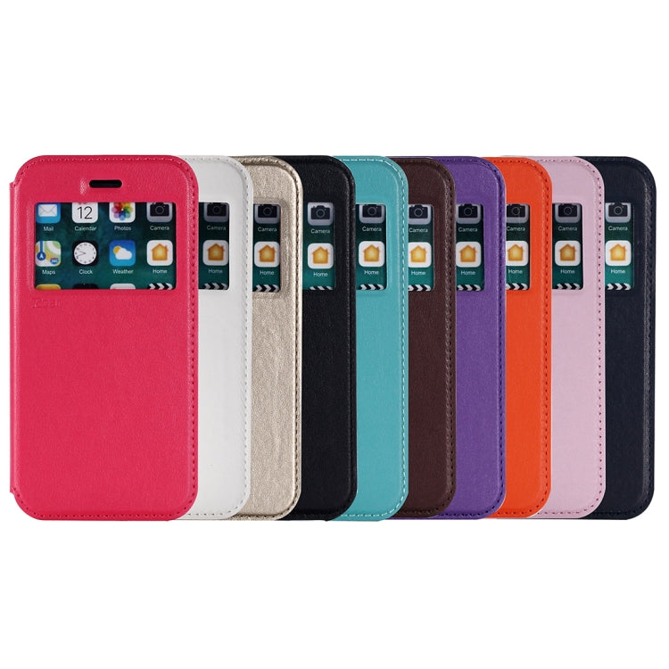 For iPhone X / XS Original Roar Crazy Horse Texture Horizontal Flip Leather Case with Call Display ID & Holder & Card Slot