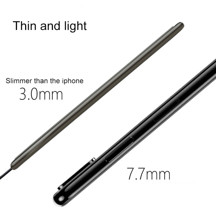 Ultra-thin Zinc Alloy + Glass Panel Qi Wireless Waterproof Charger Pad, For iPhone, Galaxy, Huawei, Xiaomi, LG, HTC and Other QI Standard Smart Phones