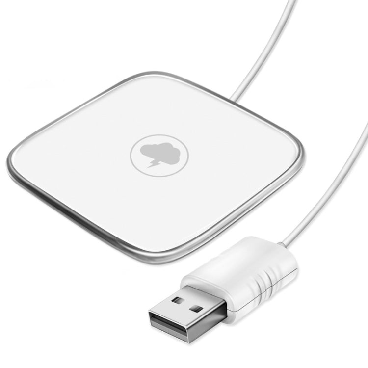 Ultra-thin Zinc Alloy + Glass Panel Qi Wireless Waterproof Charger Pad, For iPhone, Galaxy, Huawei, Xiaomi, LG, HTC and Other QI Standard Smart Phones