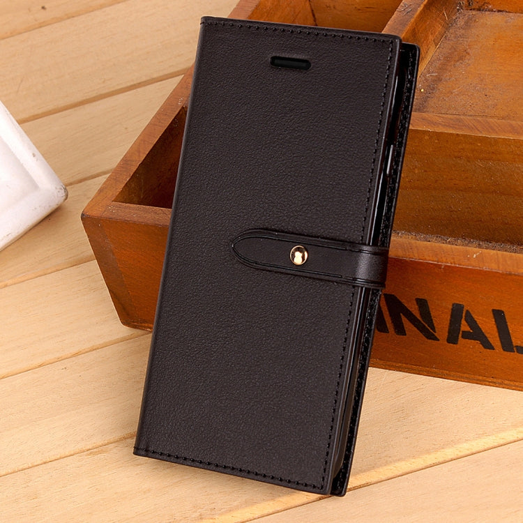 For iPhone X / XS  Business Style PU + TPU Horizontal Flip Leather Case with Holder & Card Slots & Wallet