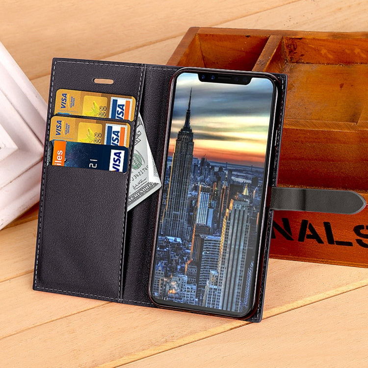 For iPhone X / XS  Business Style PU + TPU Horizontal Flip Leather Case with Holder & Card Slots & Wallet